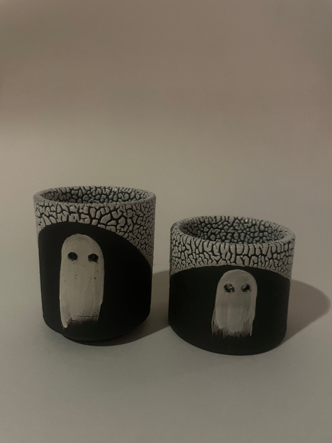 Crawl Glazed Ghostie Luminaria